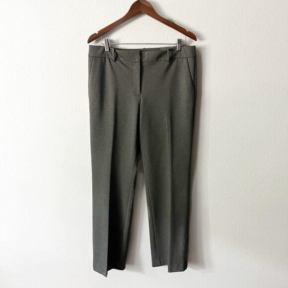 Talbots SoHo Pants Gray Ponte Trouser Pant Women’s Petite Size 12 New - Picture 2 of 12